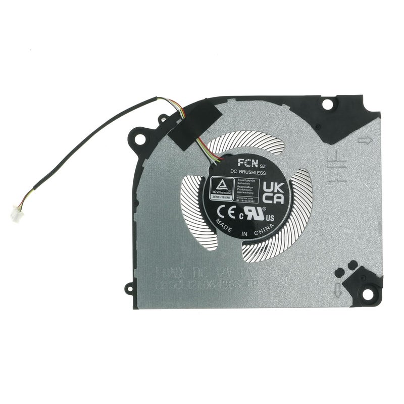 TRADOCK Replacement GPU Cooling Fan for Hasee Z7D6 Z8D6 Z8R7 Z9D7 Z9R7 Z9R9 G8R9 G9R9 12V DFSCL12E06486S FQNX - Image 1